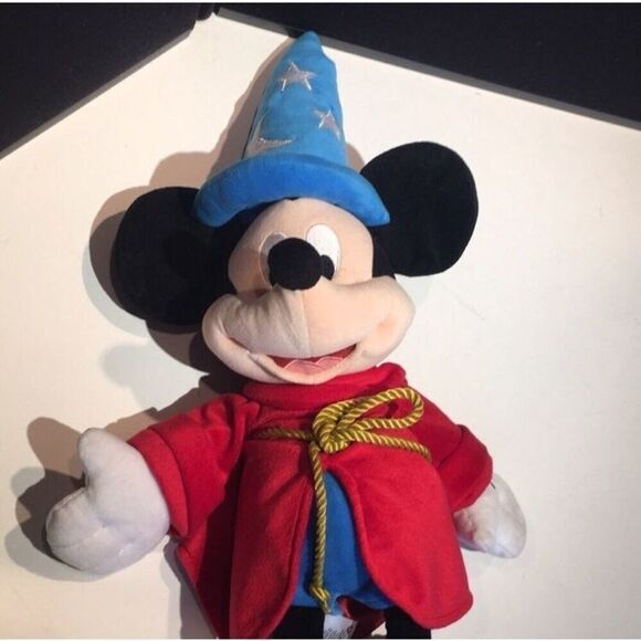 Mickey Mouse Fantasia Sorcerer Plush 24” - Picture 9 of 12